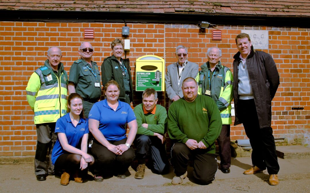 Life-Saving Defib Donated