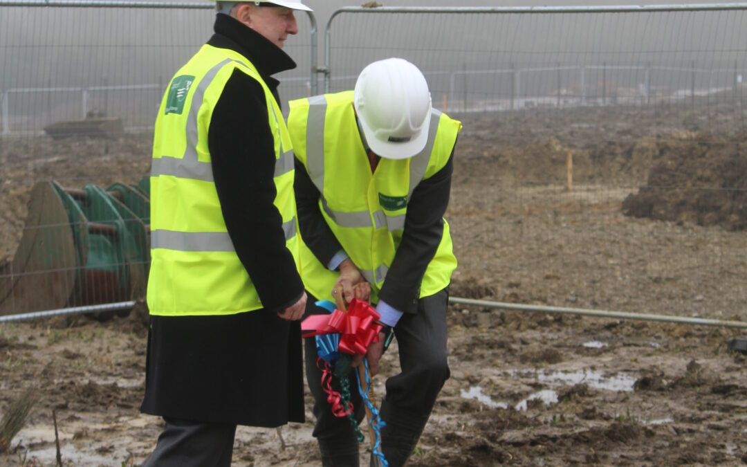 Ground-breaking ceremony for £14m Blue Light Hub