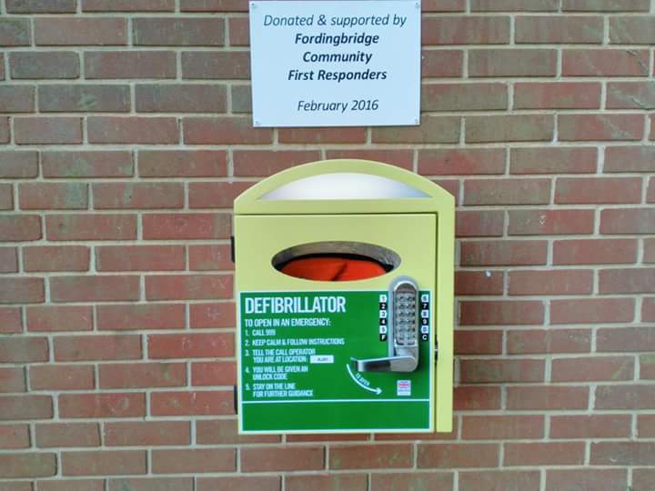 Second public defibrillator stolen in Fordingbridge