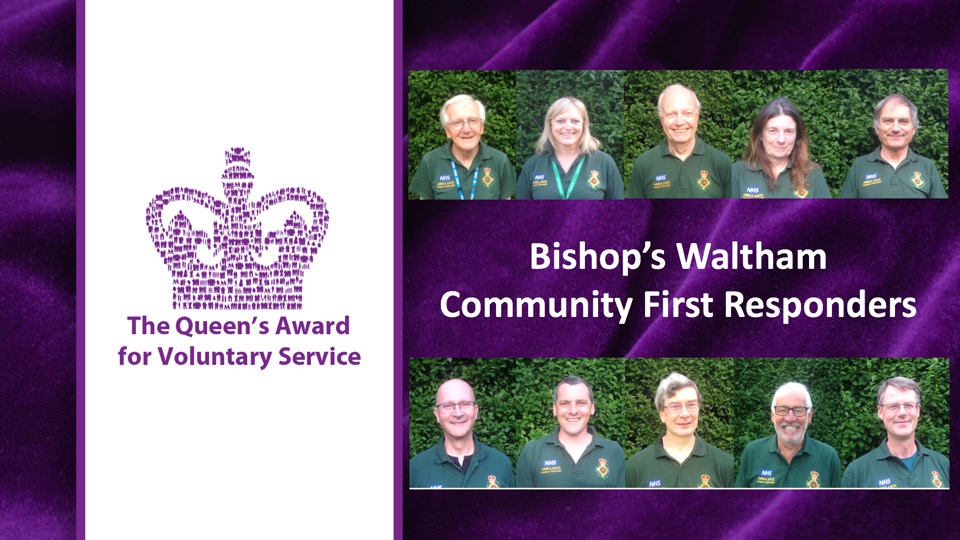 Prestigious Queen’s Award for SCAS volunteers