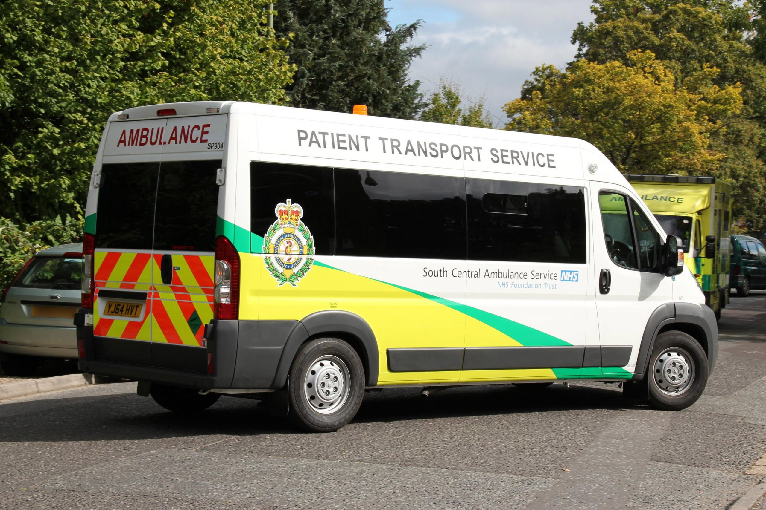 SCAS PTS ambulance