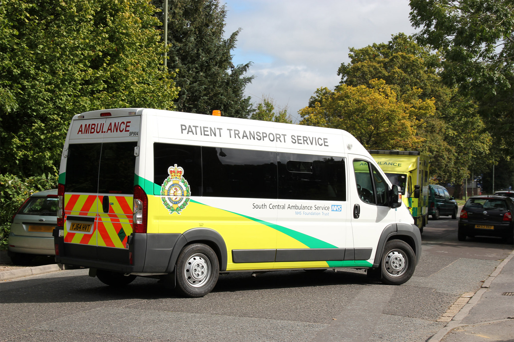 SCAS NEPTS ambulance