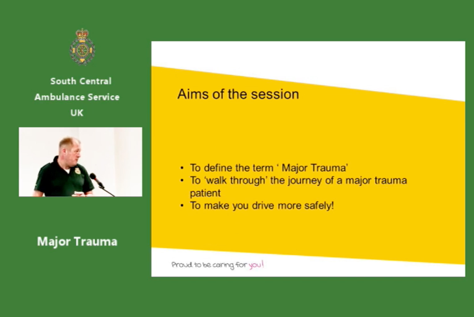 Your Health Matters - Major Trauma Centres