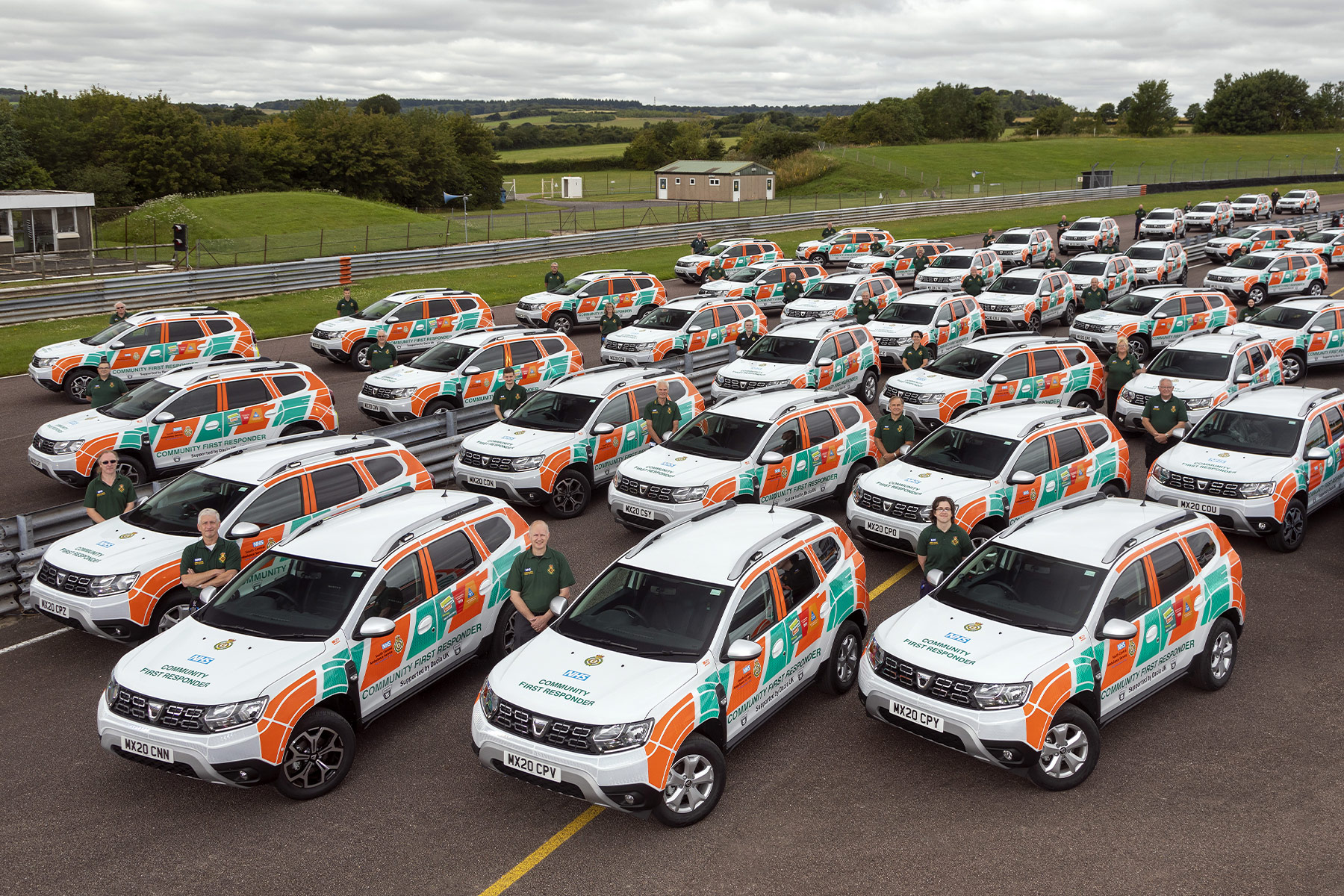 New CFR vehicles at Thruxton