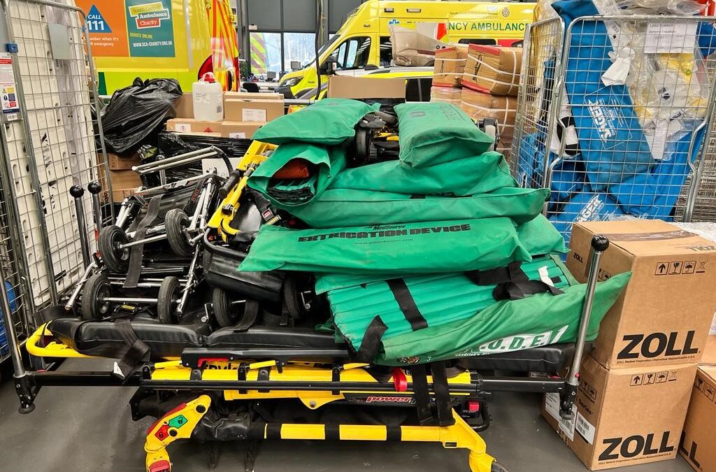 SCAS supplies vital medical equipment to Ukrainian field hospitals