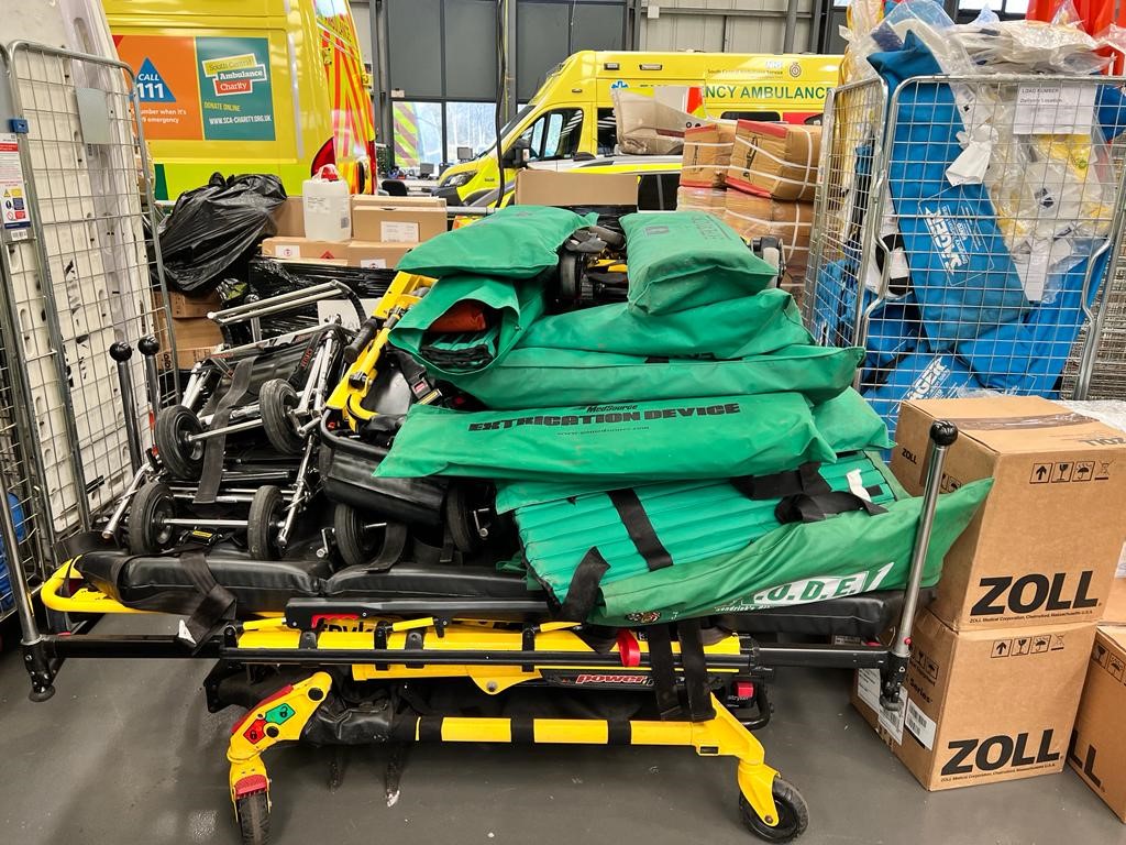 SCAS medical supplies going to Ukraine