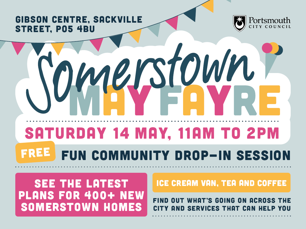 Somerstown May Fayre Promotional Poster