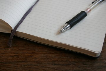 Notebook and Pen