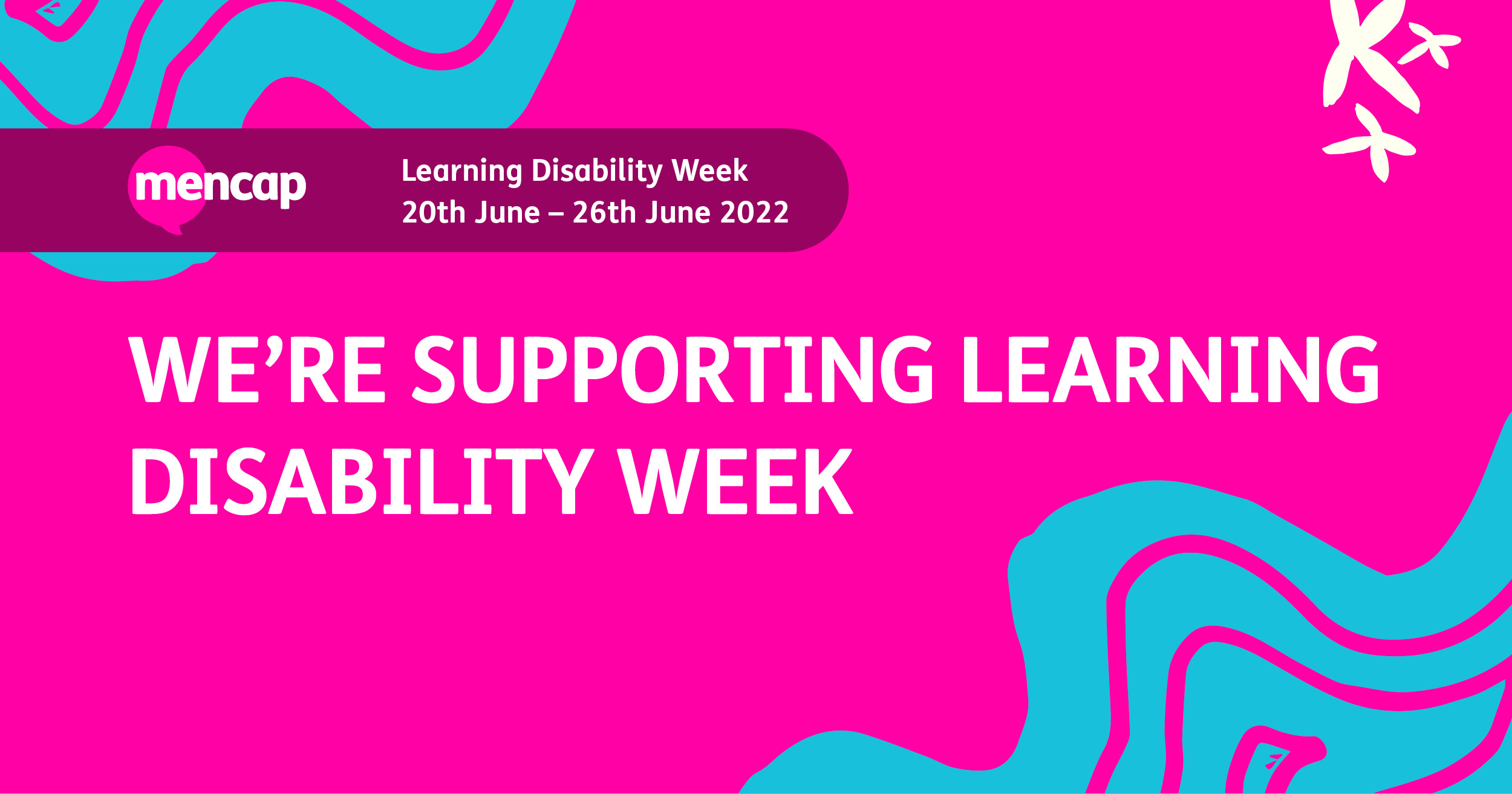 We're supporting learning disability week