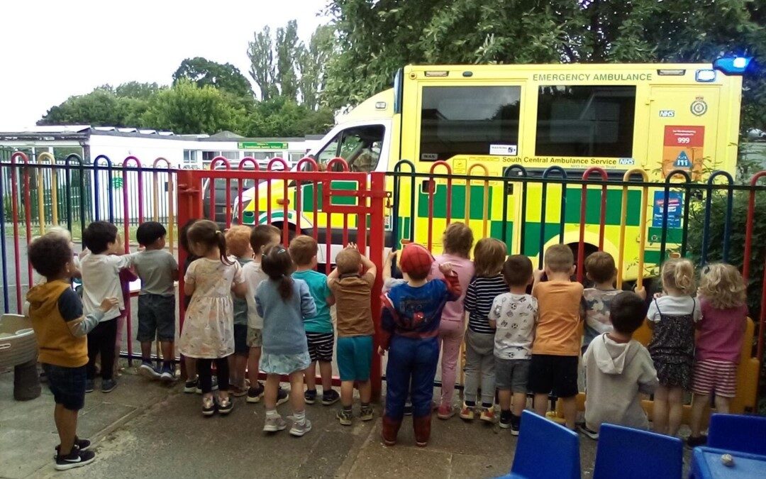 SCAS visit playgroup in Wokingham