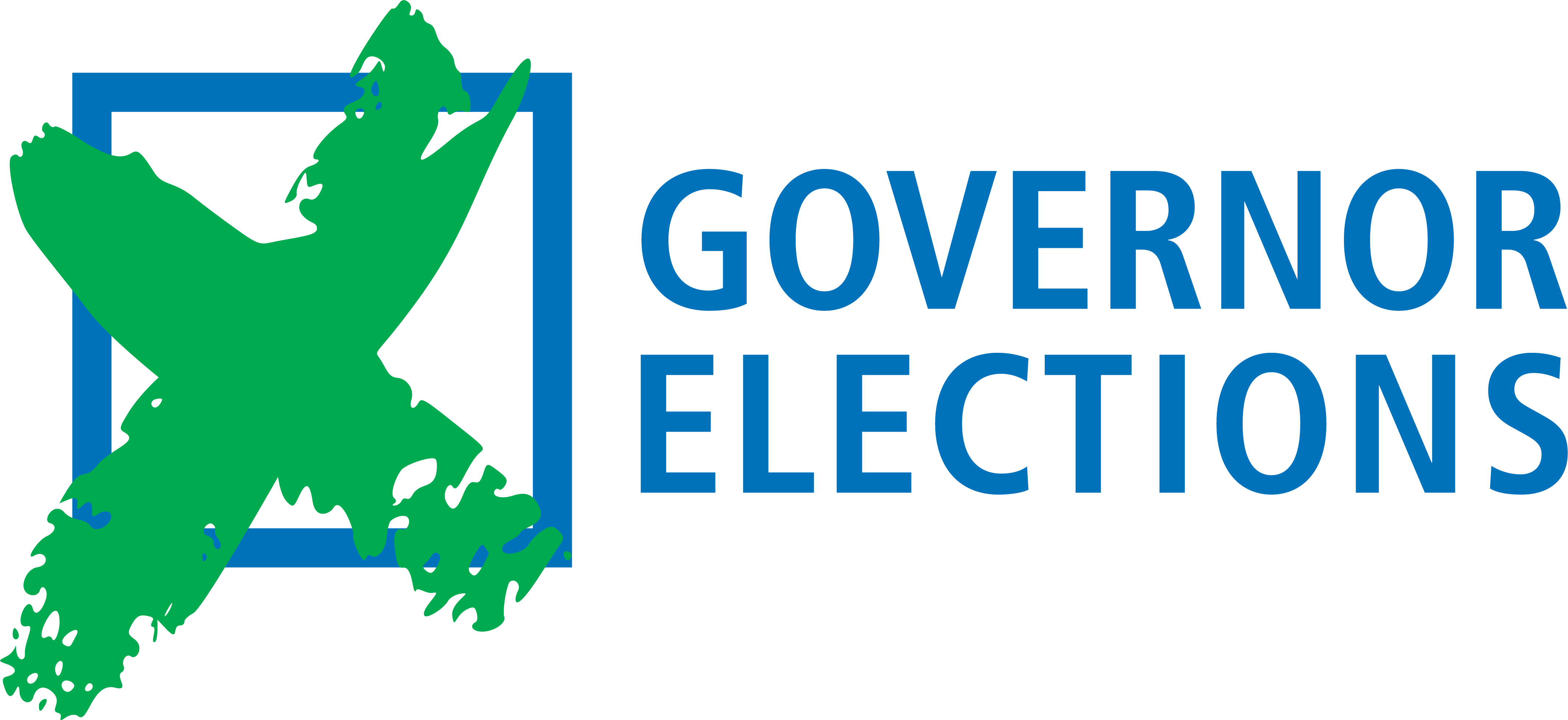 Governor Elections Logo with green tick