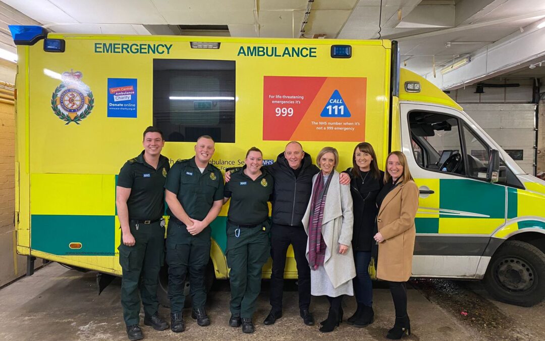 John meets his lifesaving SCAS team