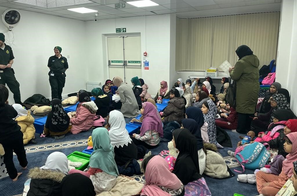 SCAS visit Al-Hayat Centre