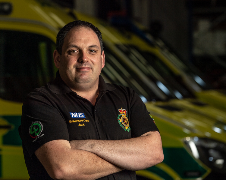 SCAS paramedic features in national health and wellbeing campaign