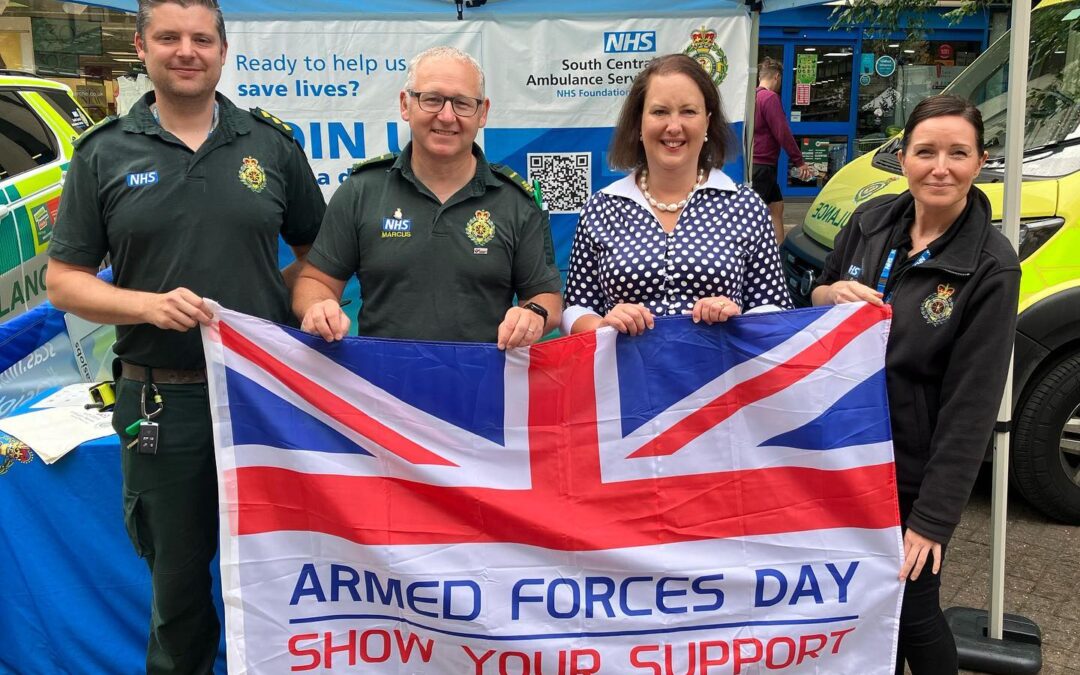 NHS trusts in Hampshire and the Isle of Wight lead the way in improving veteran care this Armed Forces Day