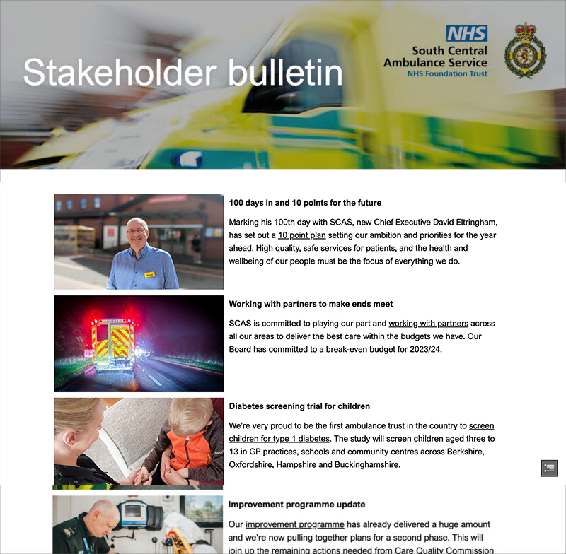Stakeholder bulletin July 2023