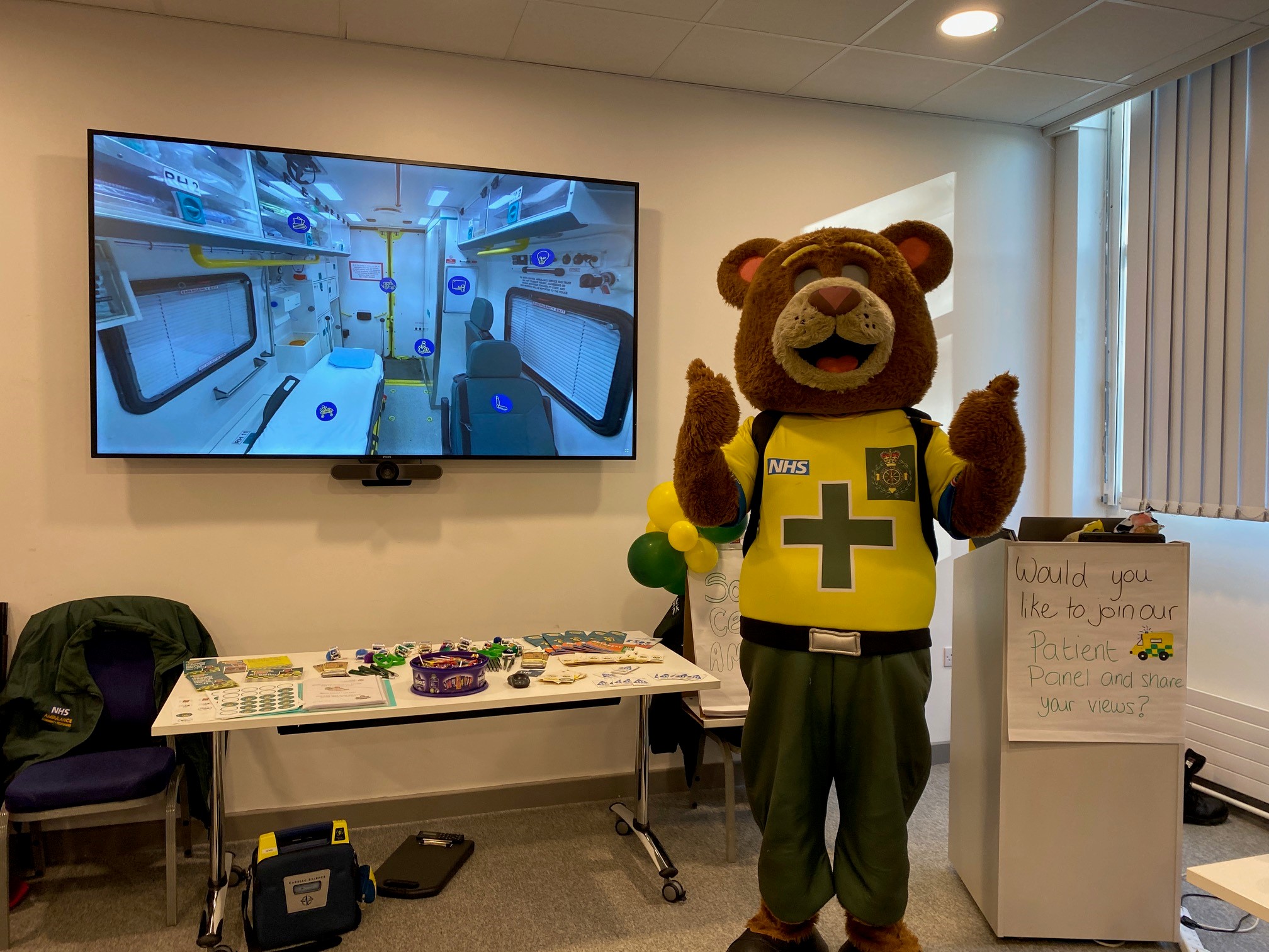 999 TED at Live Better health promotion event in Oxfordshire