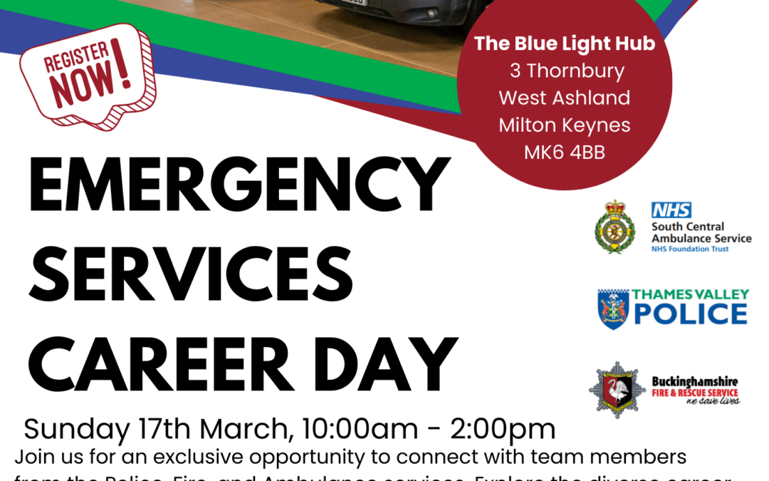 Emergency Services Career Day 17 March