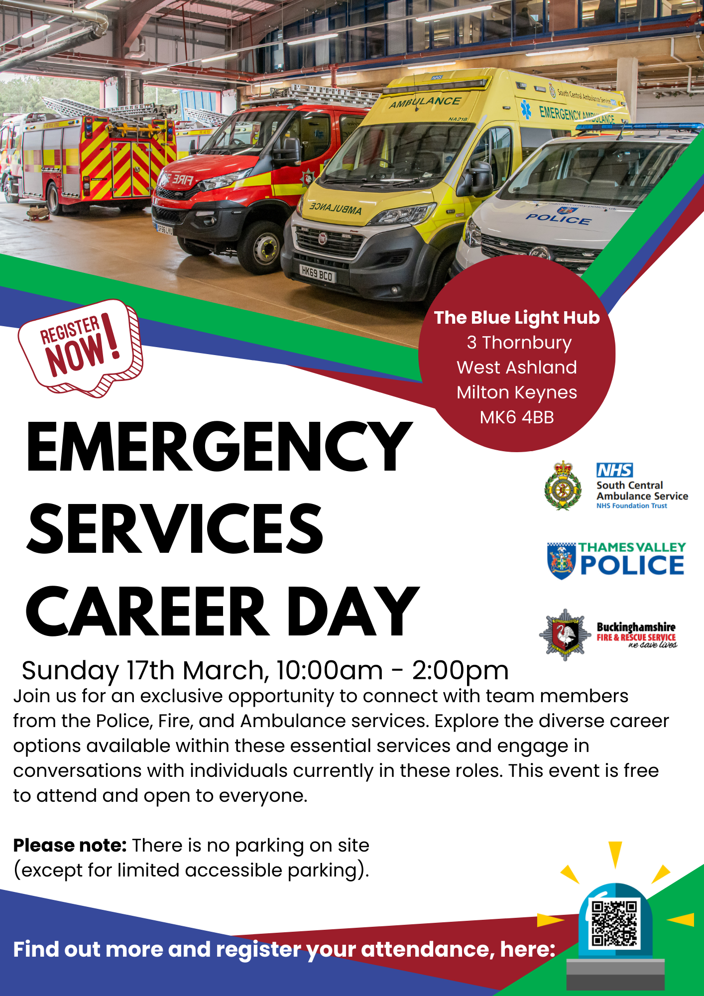 Emergency Services Career Day 17 March