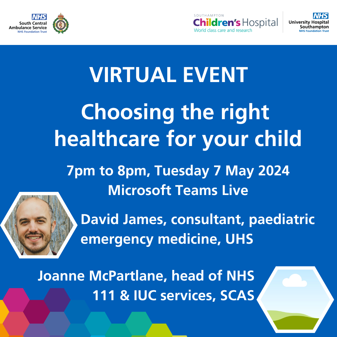 Choosing the right healthcare for your child public talk advert