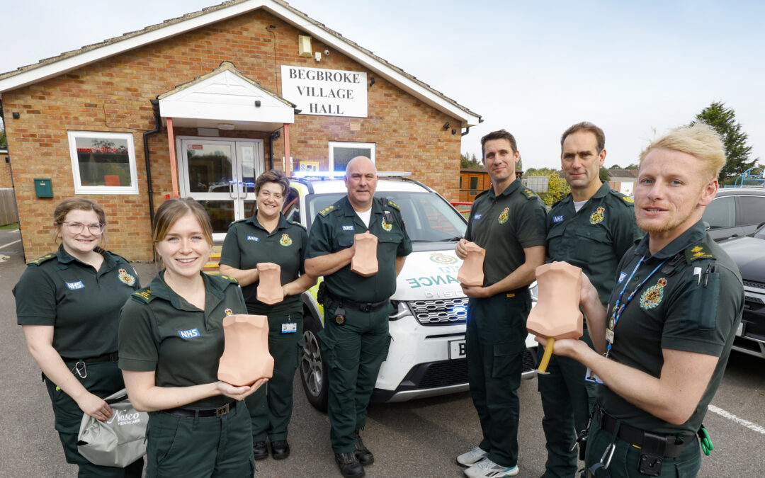 Oxfordshire paramedics grateful for generous donation