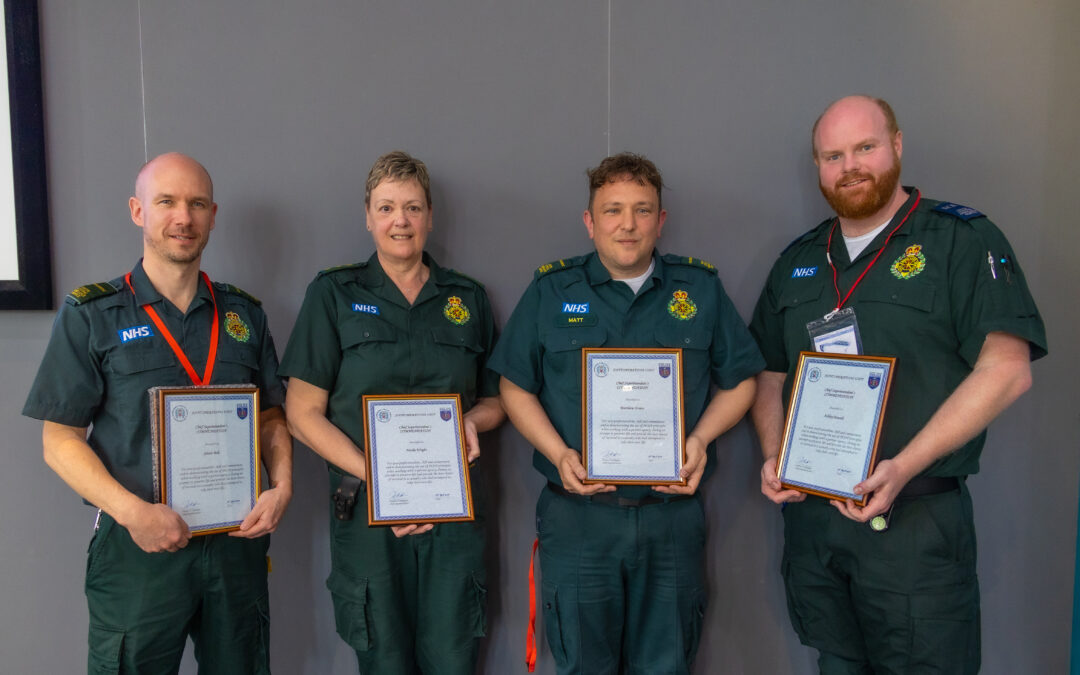 SCAS staff commended by Thames Valley Police