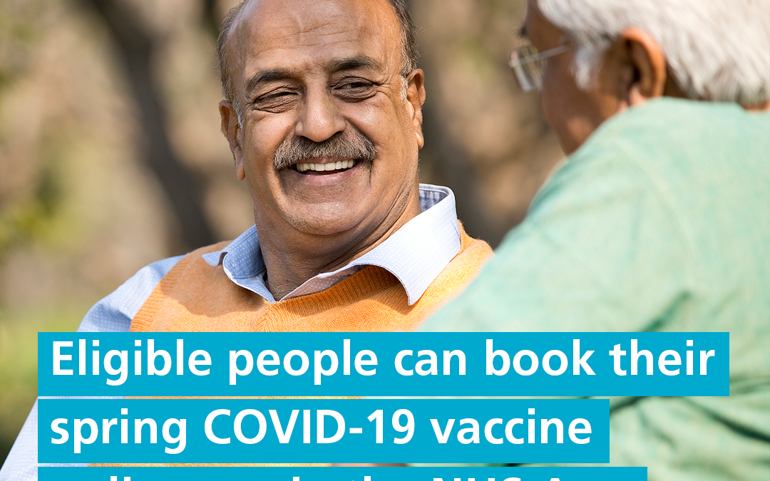 Spring COVID-19 vaccine bookings are open