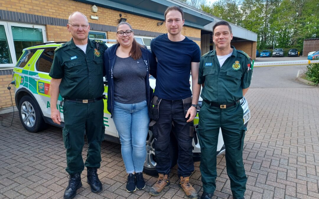 ‘Thank you for saving my life’ says Ian