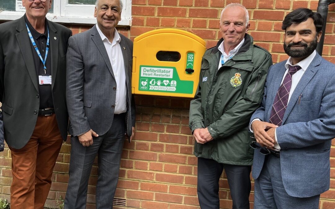 New Life Saving Equipment in East Reading