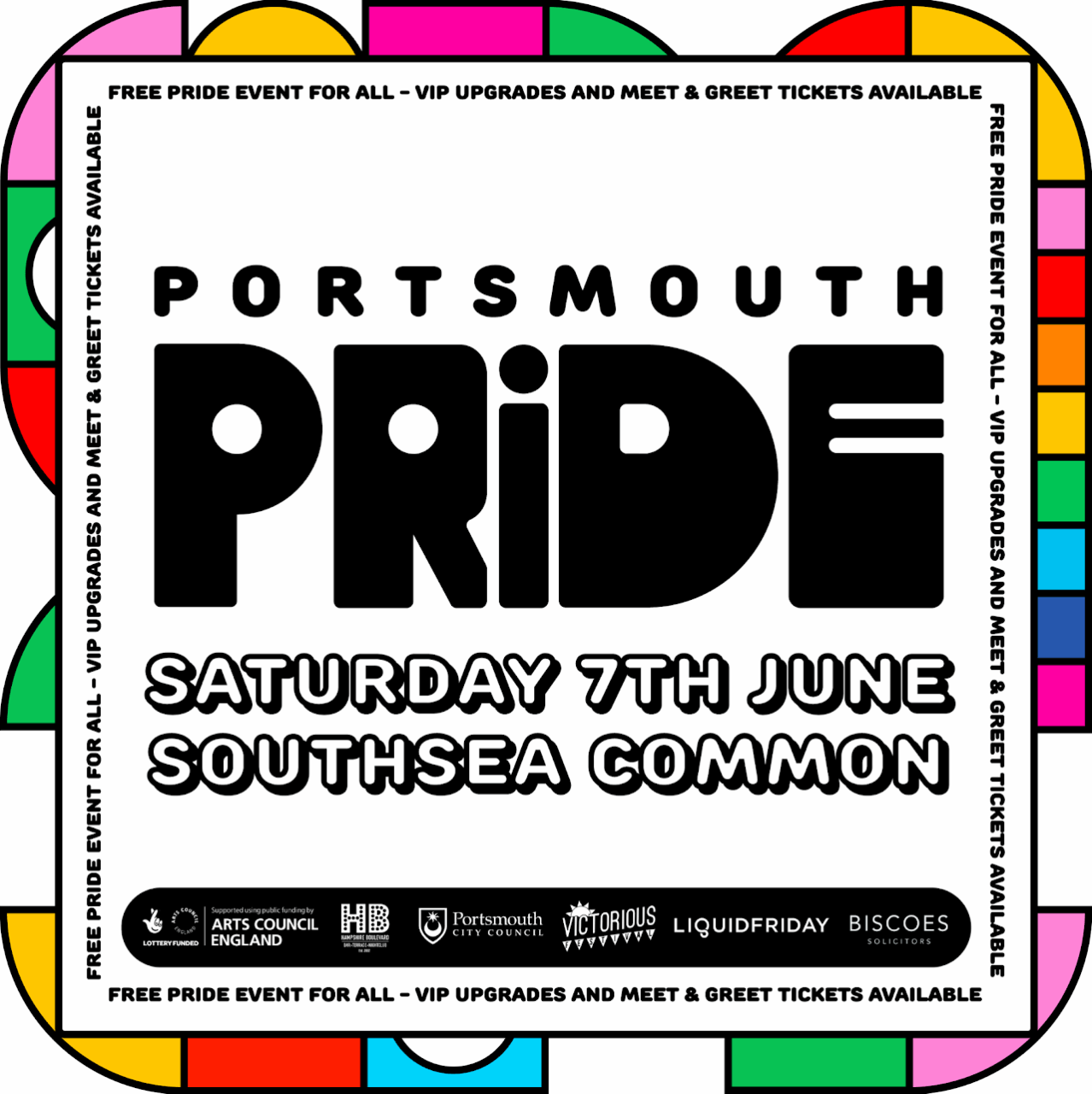 Portsmouth Pride flyer
