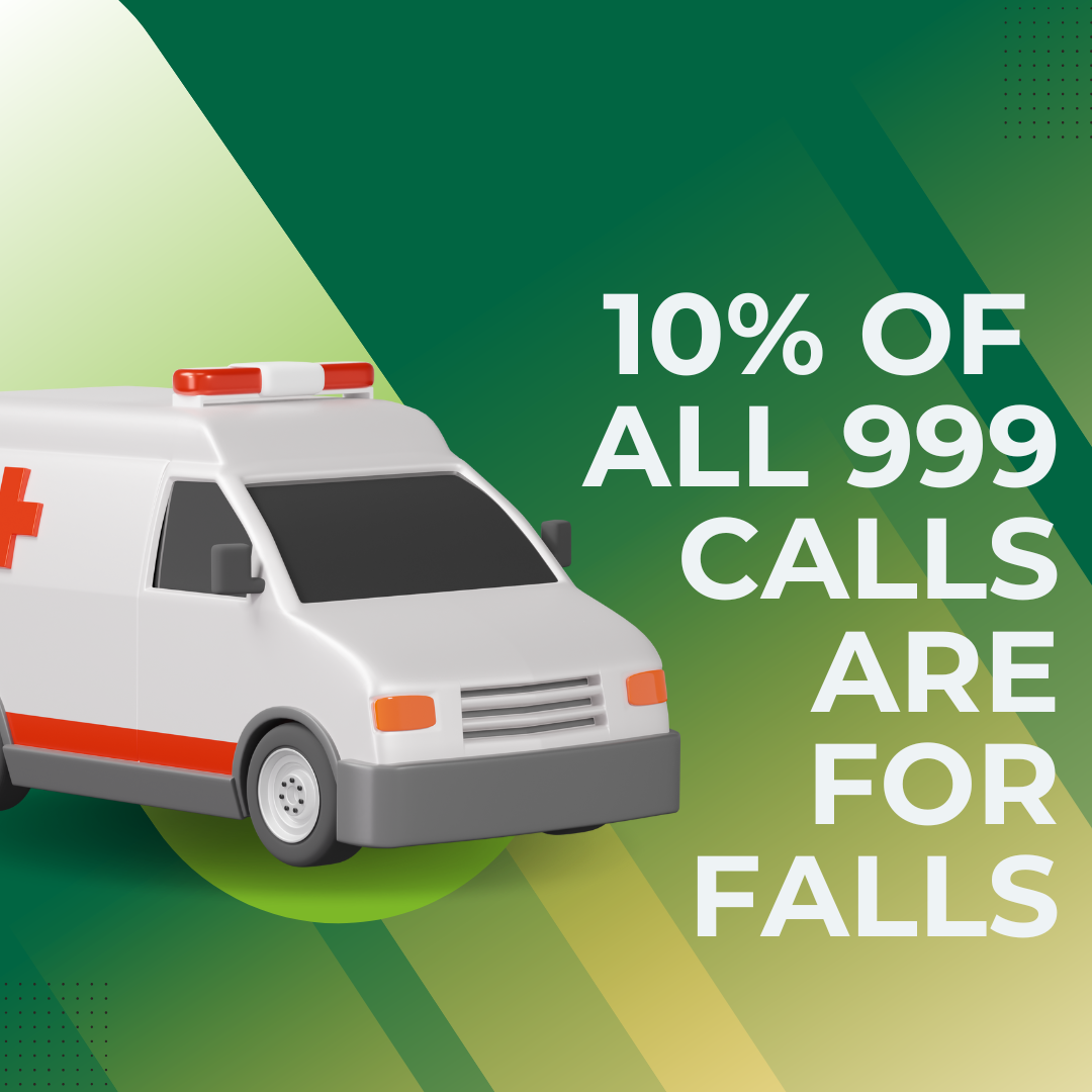 10% of 999 calls are for falls