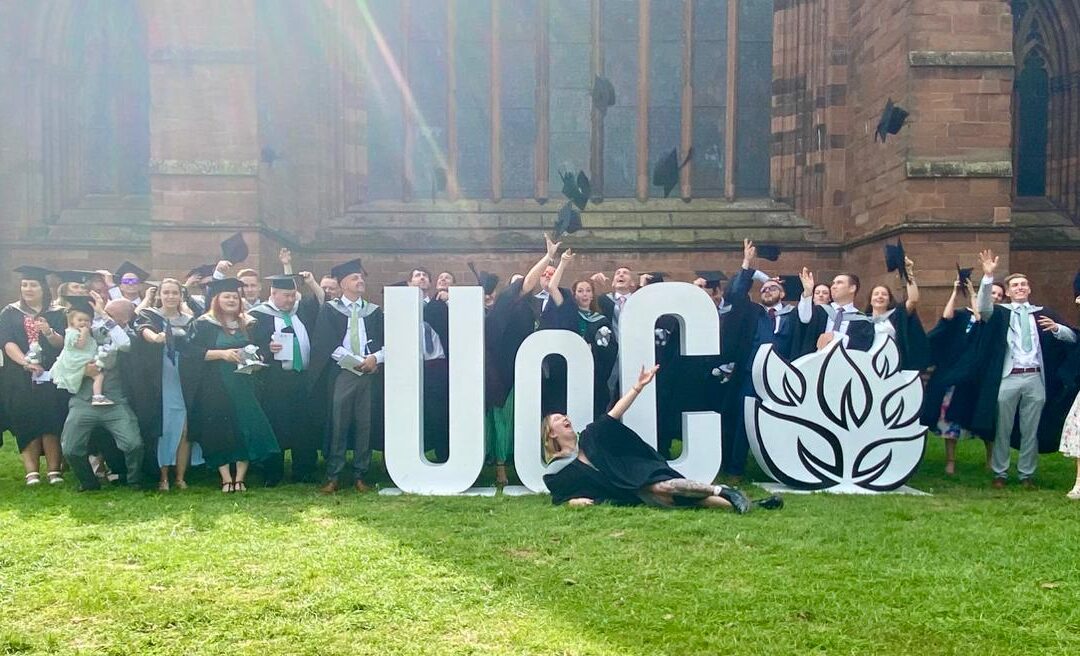 Paramedic students celebrate at University of Cumbria graduation