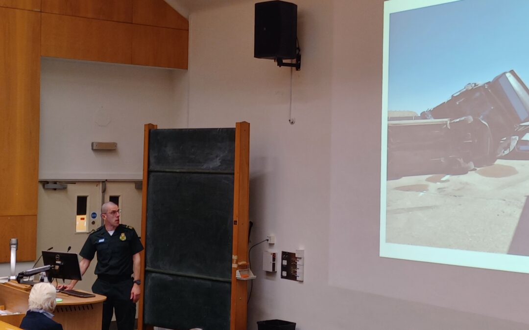 SCAS and Oxford University Hospitals host public talk on emergency care for road safety awareness week