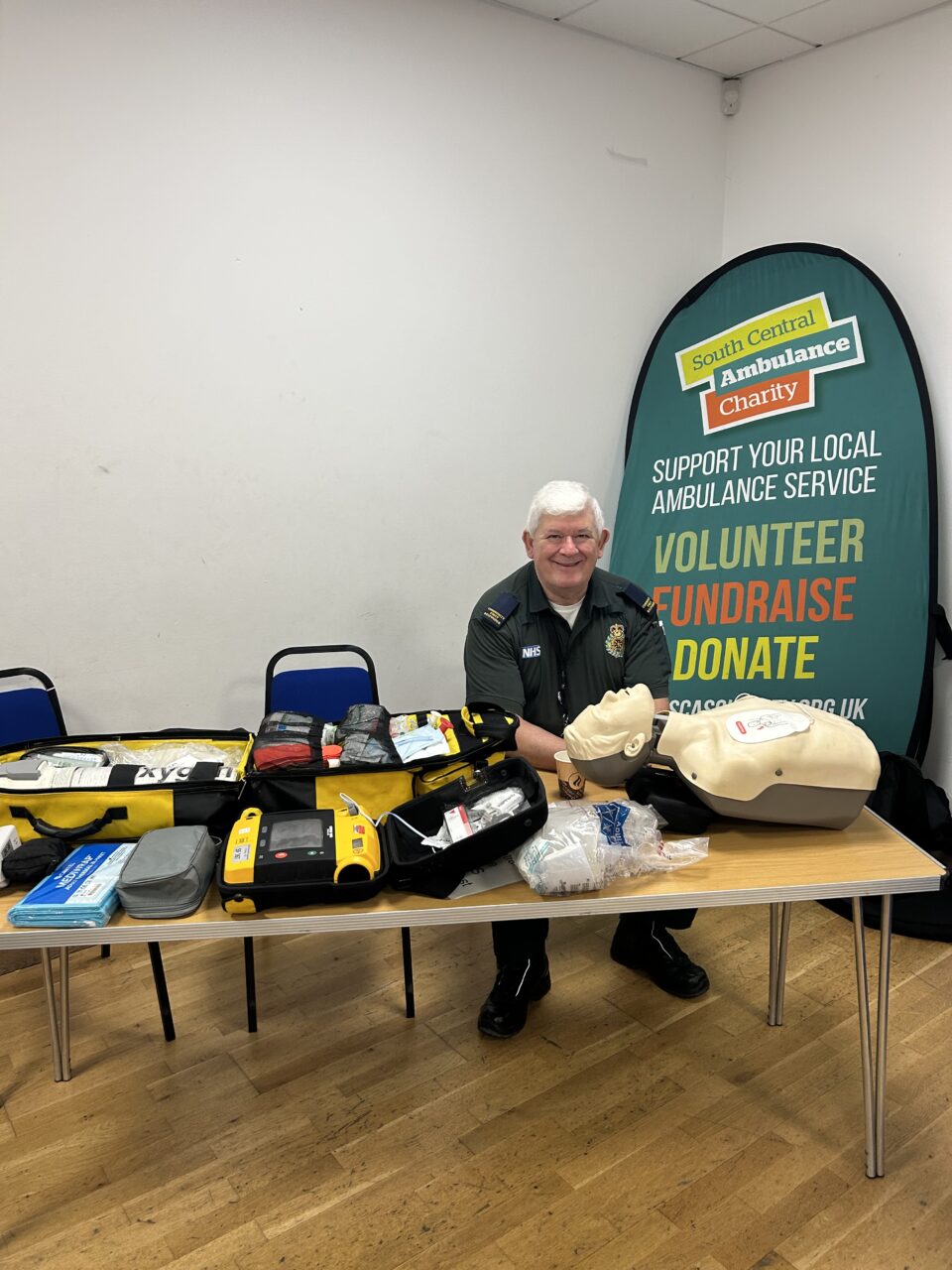 Tony Rawlins at Langport Community Centre