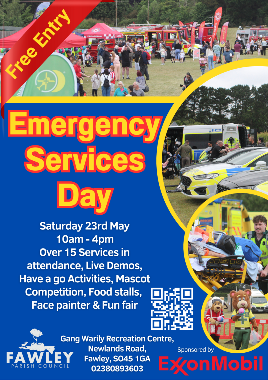 Emergency Services Day, Gang Warily, May 23,