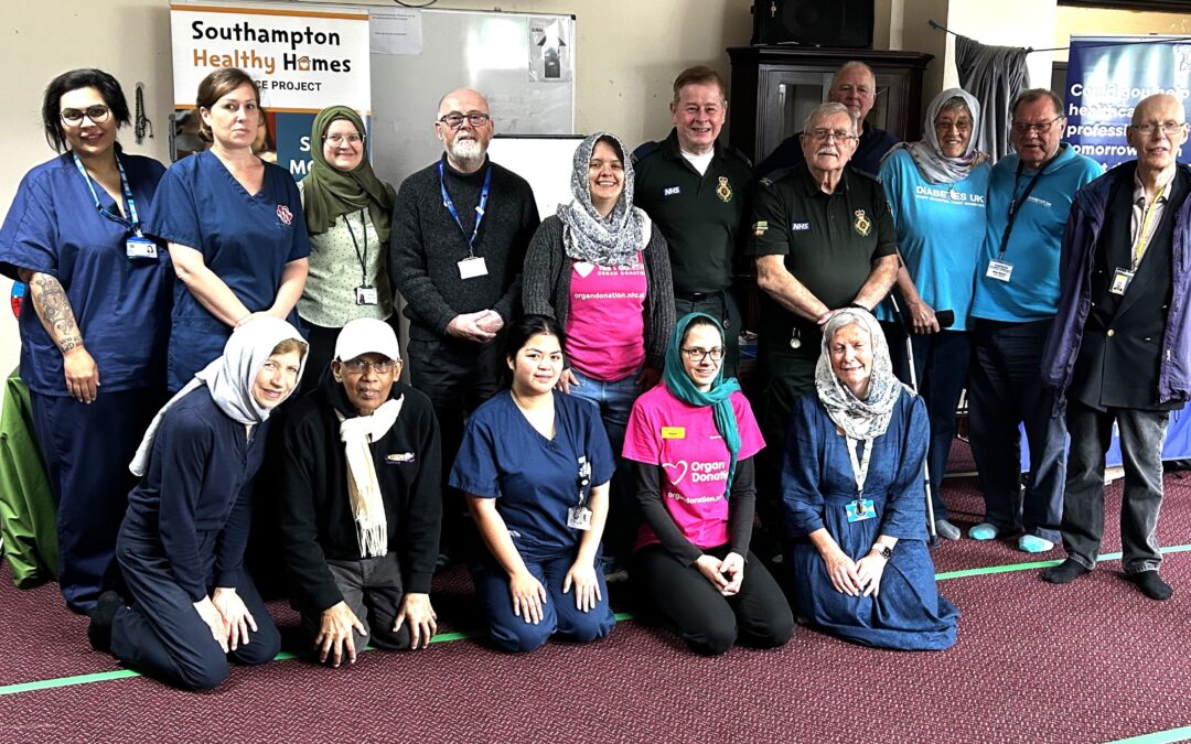 Supporting community health at Medina Mosque health fair