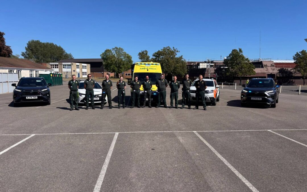 SCAS engages visitors at HMS Collingwood Open Day