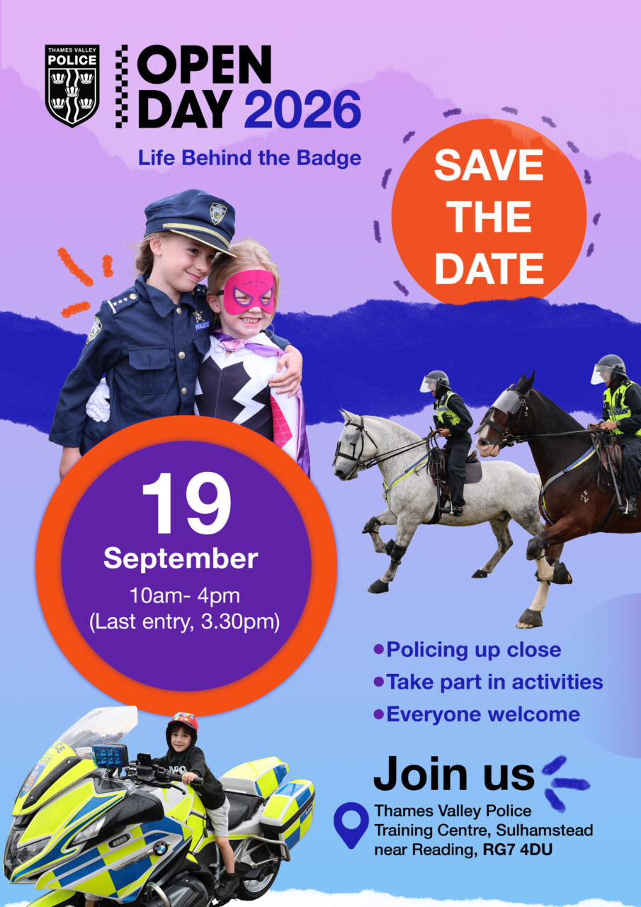 TVP Open Day Sulhamstead flyer