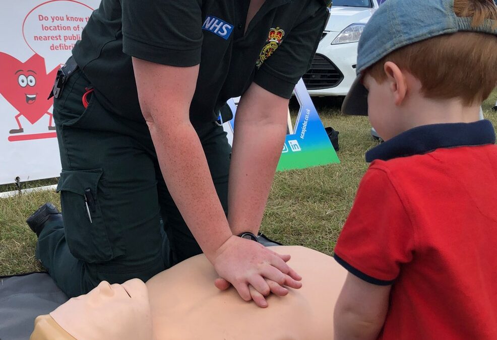 CPR demonstrations prove popular at Family Fun Day