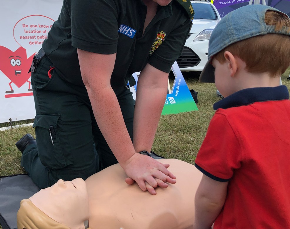 CPR demonstration