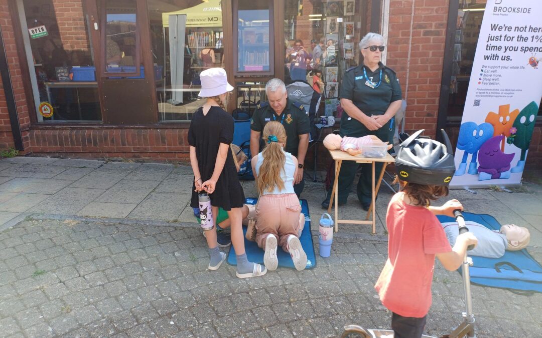 CPR demonstrations prove popular at Family Fun Day