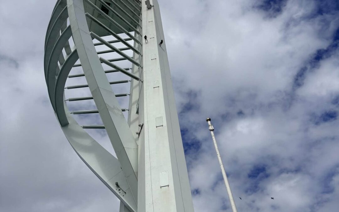 Abseilers raise nearly £7000 for SCAS Charity
